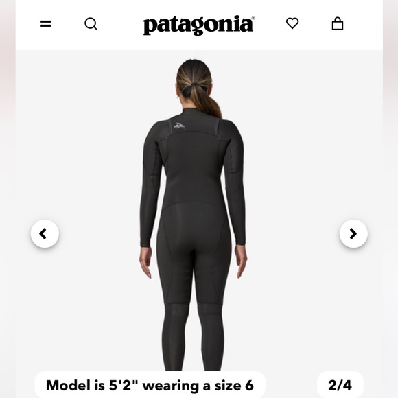 Patagonia R1 Yulex Wetsuit Women’s Size 4 - Picture 13 of 15